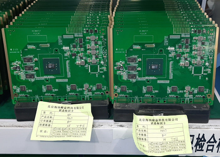 Доска PCB ISO FR4 разнослоистая HDI, 6 слоев 8 наслаивает электронную доску PCB